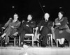 Us Communist Leaders At A Madison Square Garden Pre-Election Rally. L-R Earl Browder History - Item # VAREVCCSUA001CS611