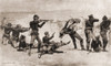 First Shots Of The Wounded Knee Massacre History - Item # VAREVCHISL046EC366