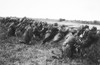 World War 1. French Soldiers Behind A Ditch Waiting For A German Assault. Possibly During The Battle Of The Marne. Ca. September 6-12 History - Item # VAREVCHISL034EC857