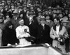 President Calvin Coolidge Throws The First Ball In The Third Game Of The 1925 World Series. Bill Mckechnie History - Item # VAREVCHBDCACOCS017