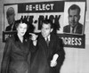 1956 Presidential Campaign. Vice President Richard Nixon And Second Lady Patricia Nixon At The Republican National Convention History - Item # VAREVCPBDRINIEC016