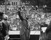 1960 Presidential Campaign. Presidential Candidate Richard Nixon Waving To Crowds During A Campaign Visit To Birmingham History - Item # VAREVCPBDRINIEC017