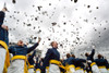 Cadets Celebrate Their Graduation From The United States Air Force Academy History - Item # VAREVCHISL040EC313