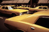 1970S America. Yellow Taxi Cabs On 5Th Avenue Near 48Th Street. Manhattan History - Item # VAREVCHCDARNAEC019 1970S America. Yellow Taxi Cabs On 5Th Avenue Near 48Th Street. Manhattan History - Item # VAREVCHCDARNAEC019
