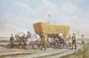 French Lithograph Of The Last Load Of Wheat History - Item # VAREVCH4DFRANEC001