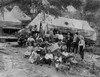 Striking Union Miners And Their Families Living In Tents History - Item # VAREVCHISL042EC997