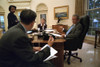 President George W. Bush Preparing For His Sept. 20 History - Item # VAREVCHISL039EC913