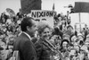 Nixon 1972 Re-Election Campaign. President And Pat Nixon Arriving At Portland Oregon. History - Item # VAREVCHISL032EC134