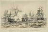 Battle Of Lake Erie. American And British Battleships In Close Quarters On Lake Erie Engaged In Battle September 10 1813. History - Item # VAREVCHISL030EC290