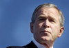 Close Up Of President George W. Bush Speaking At The Us Air Force Memorial Dedication In Arlington Virginia October 14 2006. History - Item # VAREVCHISL028EC160