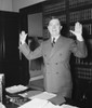 Senator Huey Long At The Capitol. Jan. 1935. The Left Wing Populist Advocated His 'Share Our Wealth' Program. History - Item # VAREVCHISL035EC452