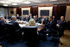 President Barack Obama Meets With Members Of His National Security Team In The Situation Room. White House History - Item # VAREVCHISL040EC294