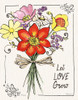 Sunny Bouquets I Poster Print by Beth Grove - Item # VARPDX34933