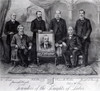 Founders Of The Knights Of Labor In 1886. Front Row James S. Wright History - Item # VAREVCHISL021EC217