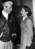 Navy Lieutenant Robert Taylor During A Furlough Visit With Wife Barbara Stanwyck Before Assuming His Duties As A Flying Instructor In Livermore History - Item # VAREVCPBDBASTEC066