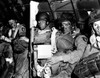 U.S. Paratroopers With Blackened Faces In A C-47 Transport Aircraft On D-Day. They Jumped Behind The Normandy Beaches To Disrupt German Resistance. June 5 History - Item # VAREVCHISL037EC110