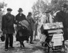 German Civilian Refugees Moved Through The Streets Of Aachen History - Item # VAREVCHISL040EC363