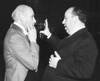 Actor Sir Cedric Hardwick And Director Alfred Hitchcock On The Set Suspicion History - Item # VAREVCCSUB002CS018
