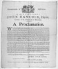 Commonwealth Of Massachusetts. By His Excellency John Hancock History - Item # VAREVCHISL030EC188