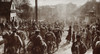 World War 1. German Infantry Passing Through The Town Of Neu Sandoc History - Item # VAREVCHISL034EC707