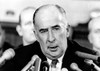 Attorney General John Mitchell At A Press Conference. October 30 History - Item # VAREVCPBDJOMICS001