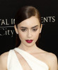 Lily Collins At Arrivals For The Mortal Instruments City Of Bones Premiere, Arclight Cinemas' Cinerama Dome, Los Angeles, Ca August 12, 2013. Photo By Emiley SchweichEverett Collection Celebrity - Item # VAREVC1312G02QW001
