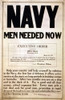 1917 Recruitment Poster For The Us Navy. After Wilson'S April 1917 Entry Into Wwi History - Item # VAREVCHISL002EC203