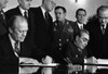 President Ford And Soviet General Secretary Leonid Brezhnev Sign A Joint Communiqu On The Limitation Of Strategic Offensive Arms. Nov. 24 1974 History - Item # VAREVCHISL030EC066