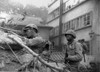 U.S. Soldiers Fire From Behind A Barricade At Communist-Led North Korean Forces In The Streets Of Seoul History - Item # VAREVCHISL038EC295