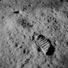 Apollo 11 Boot Print On The Moon. July 20 History - Item # VAREVCHISL033EC803