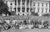 President Calvin Coolidge With Members Of The National Association Of Creditmen. June 11 History - Item # VAREVCHISL040EC670