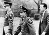 Army Lt. William Calley Arriving At His Court Martial For Leading The My Lai Massacres. With Him Are Major Kenneth Raby And Richard Kay Of His Defense Staff. Nov. 19 History - Item # VAREVCCSUB001CS073