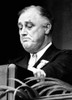 President Franklin Roosevelt Speaking To The Annual Red Cross Convention Delegates On The White House Lawn. April 25 History - Item # VAREVCCSUA000CS042