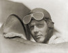 Charles Lindbergh 1902-1974 Wearing A Helmet With Goggles Up In Open Cockpit Of Airplane At Lambert Field St. Louis Missouri. Ca. 1928. Lc-Usz62-68852 History - Item # VAREVCHISL022EC294