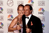 Helen Hunt, Jack Nicholson With Their Golden Globe Awards For As Good As It Gets, 1998 Celebrity - Item # VAREVCPSDJANIHR008