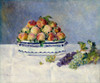 Still Life With Peaches And Grapes Fine Art