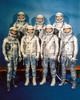 Project Mercury Astronauts In Their Space Suits. Front Row History - Item # VAREVCHISL010EC211