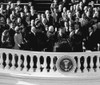 President John Kennedy Takes The Oath Of Office Administered By Chief Justice Earl Warren. Jan. 20 History - Item # VAREVCHISL039EC421