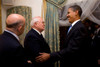 President Obama Meets With Mikhail Gorbachev Former President Of The Soviet Union In Moscow. July 7 2009. History - Item # VAREVCHISL026EC270