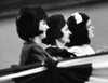 The 'Lbj Ladies' At The 1964 National Democratic Convention In Atlanta. L-R Lynda Bird Johnson Lady Bird Johnson And Lucy Baines Johnson. Sept. 3 History - Item # VAREVCCSUA000CS750