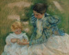 Mother Playing With Child Fine Art - Item # VAREVCHISL044EC554