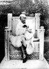 Peggy Guggenheim On Her Marble Chair In The Garden Of Her Palazzo In Venice History - Item # VAREVCPBDPEGUCS003