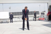 Guarded By The Secret Service President Barack Obama Practices His Golf Swing While Waiting To Begin An Event At The Miguel Contreras Learning Center In Los Angeles Calif. March 19 2009. History - Item # VAREVCHISL025EC283