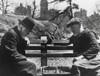 Two Old-Timers Playing Chess On A Central Park Bench In New York City History - Item # VAREVCHISL038EC426