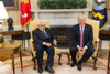 President Donald Trump Meets With Former Secretary Of State Henry Kissinger History - Item # VAREVCHISL046EC350