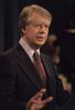 President Jimmy Carter Speaking During A Press Conference. Ca. 1977-1980. History - Item # VAREVCHISL029EC097