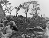 Marines Pinned Down Behind Gravestones By Japanese Snipers During The Battle Of Okinawa. June 1 History - Item # VAREVCHISL036EC680
