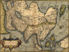 1570 Map Of Asia History - Item # VAREVCHISL001EC010