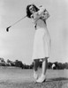 Mildred 'Babe' Didrickson Zaharias Swinging Golf Club In 1947. After Winning Gold Medals In Track Events At The 1932 Olympics History - Item # VAREVCHISL014EC237