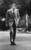 Nixon Presidency. Us President Richard Nixon Walking The Grounds Of The White House. Washington History - Item # VAREVCPBDRINIEC106